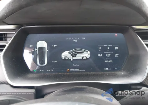 2017 Tesla Model S z USA, uszkodzony, nr VIN 5YJSA1E17HF189627